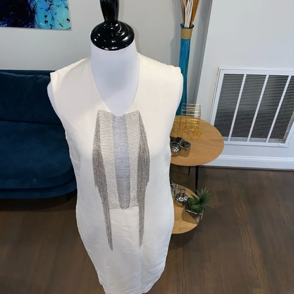Stella McCartney Shift Dress w/Chain Inset - Picture 5 of 8